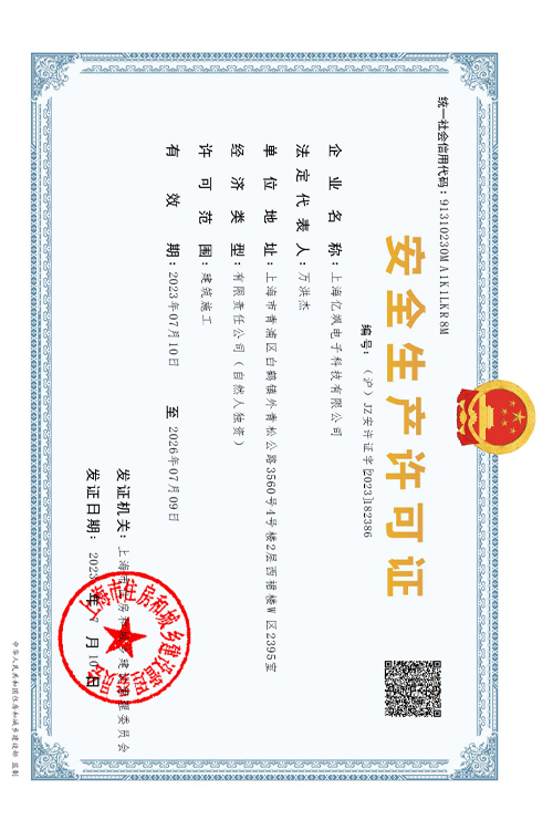 Work Safety License